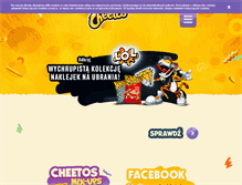 Tablet Screenshot of cheetos.pl